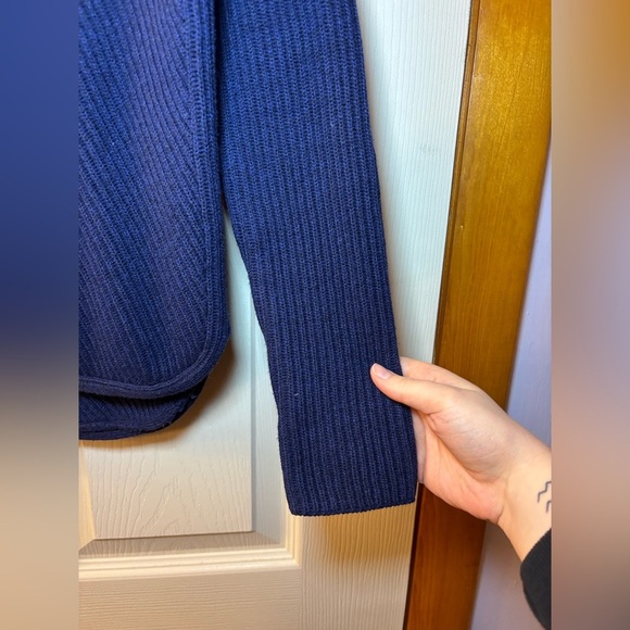 Babaton Chalmers Mock Neck Wool Blend Cropped Sweater - Picture 4 of 9